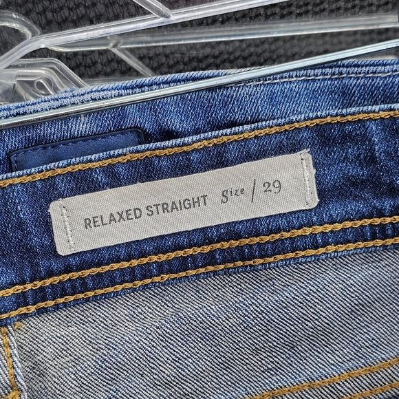 Pilcro and the Letterpress relaxed straight leg jeans - Picture 3 of 8